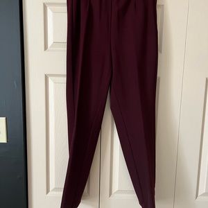 J. Jill size med ponte pants. Maroon elastic waste pull on